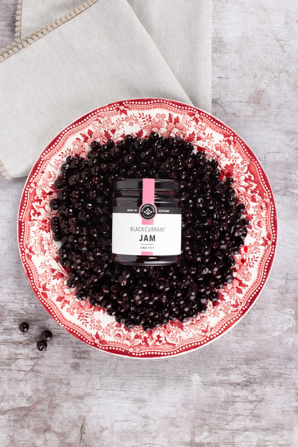 Blackcurrant Jam with Blackcurrants