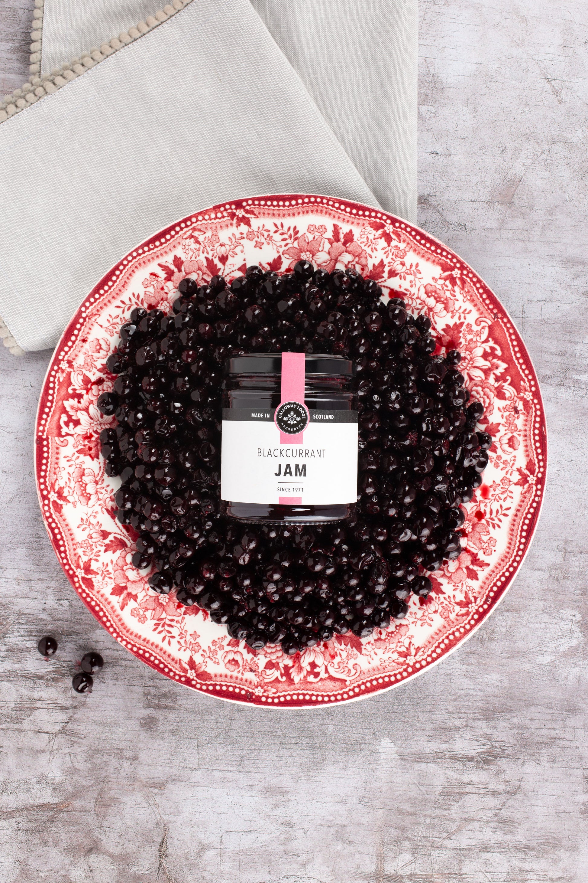 Blackcurrant Jam with Blackcurrants